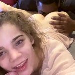 CUTE TEEN HAS HOMEMADE INTERRACIAL THREESOME
