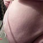 Belly Inflation with Almost 2 Gallons of Water