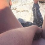 Hot teen gets fingered outdoor and squirts in public