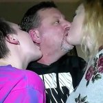 Neon Threesome Porn Videos