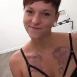 Submissive german amateur teen try first porn casting