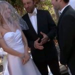 Blind folded bride Natasha Starr is fucked by groom and several dudes
