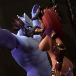 World warcraft porn. Alexstrasza was captured in the hands of a gnome!